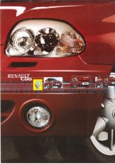 Cover of Renault Clio 2001  Car Brochure .Pdf