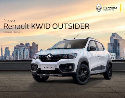 Cover of Renault Kwid Outsider 2020  Car Brochure .Pdf