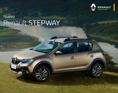 Cover of Renault Stepway 2020 Car Brochure .Pdf