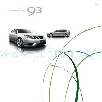 Cover of  Saab 9 3 2008.Pdf