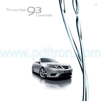 Cover of  Saab 9 3 Convertible 2008.Pdf