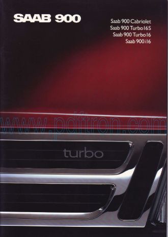 Cover of Saab 900 Au 1988 Ocr.Pdf