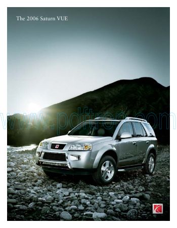 Cover of  Saturn Vue 2006.Pdf