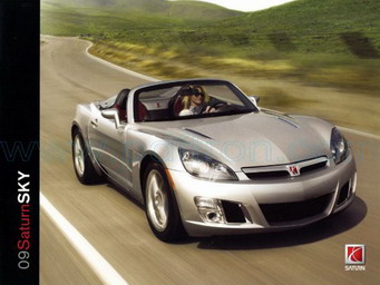 Cover of  Saturn Sky 2009.Pdf