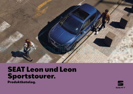 Cover of Seat Leon And Leon Sportstourer Car Brochure 2019.Pdf