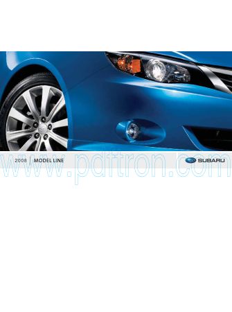 Cover of  Subaru Line 2008.Pdf