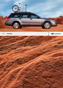 Cover of  Subaru Outback 2009.Pdf