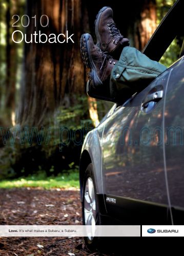 Cover of  Subaru Outback 2010.Pdf