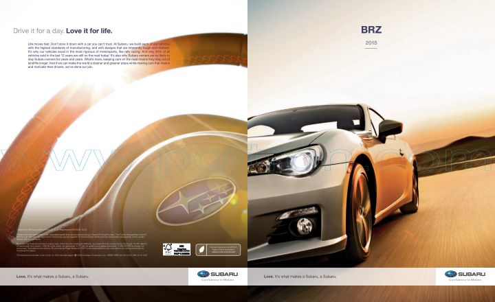 Cover of  Subaru Brz 2015.Pdf