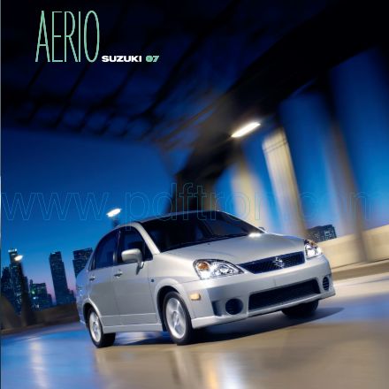 Cover of  Suzuki Aerio 2007.Pdf