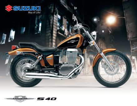 Cover of Suzuki Boulevard S40 Motorcycle 2010.Pdf