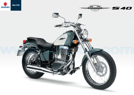 Cover of Suzuki Boulevard S40 Motorcycle 2013.Pdf