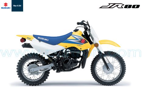 Cover of Suzuki Jr80 Motorcycle Brochure 2015.Pdf