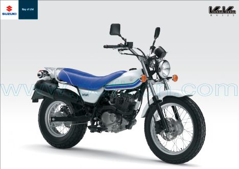 Cover of Suzuki Vanvan Rv125 Motorcycle Brochure.Pdf