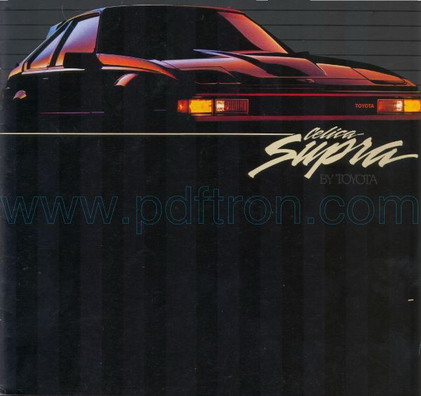 Cover of  Celica Supra 1984.pdf