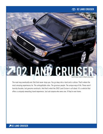 Cover of  Toyota Land Cruiser 2002.Pdf