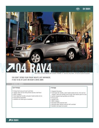 Cover of  Toyota Rav4 2004.Pdf