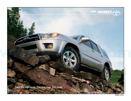 Cover of  Toyota 4Runner 2008.Pdf