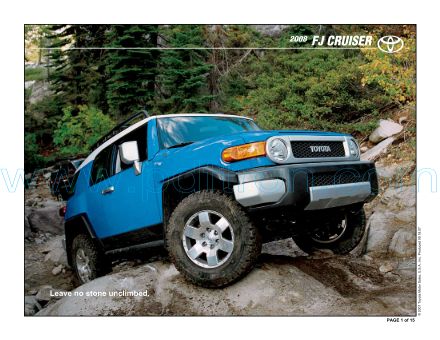 Cover of  Toyota Fj Cruizer 2008.Pdf