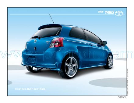 Cover of  Toyota Yaris 2008.Pdf