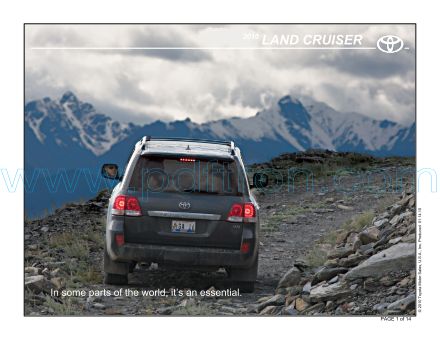 Cover of  Toyota Land Cruiser 2010.Pdf