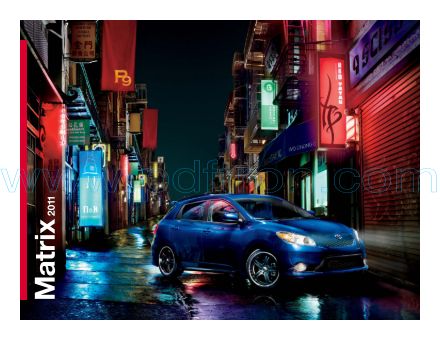 Cover of  Toyota Matrix 2011.Pdf