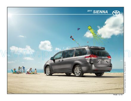 Cover of  Toyota Sienna 2011.Pdf