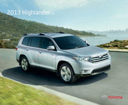 Cover of  Toyota Highlander 2013.pdf