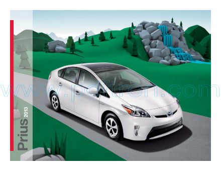 Cover of  Toyota Prius 2013.Pdf