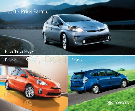 Cover of  Toyota Prius 2013.pdf