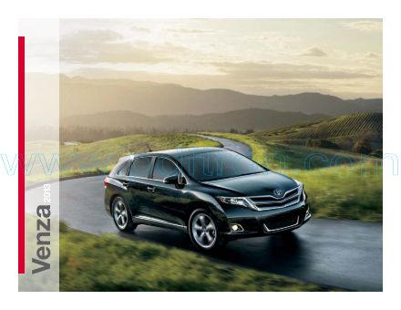 Cover of  Toyota Venza 2013.Pdf