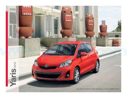 Cover of  Toyota Yaris 2013.Pdf