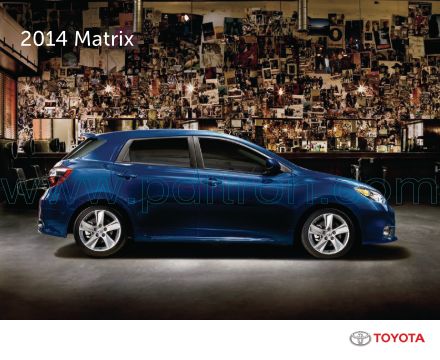 Cover of  Toyota Matrix 2014.pdf