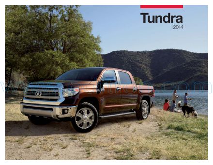 Cover of  Toyota Tundra 2014.Pdf