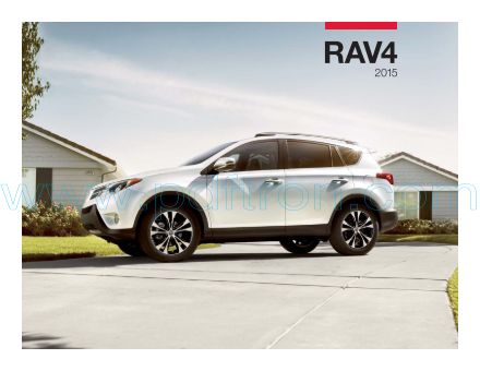 Cover of  Toyota Rav4 2015.Pdf