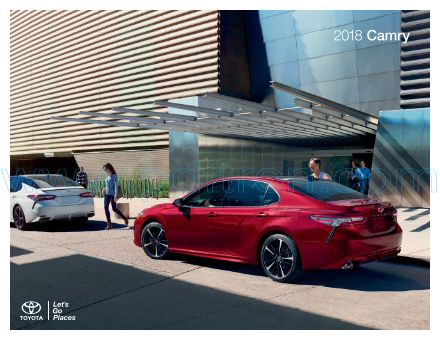 Cover of  Toyota Camry 2018.Pdf