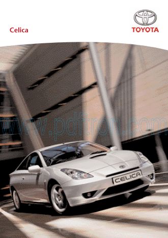 Cover of Toyota Celica Feb06.Pdf