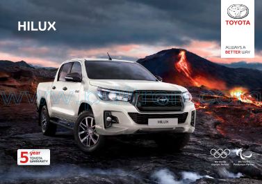 Cover of Hilux Brochure Download Tcm 3060 1800627.Pdf