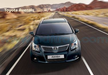 Cover of Toyota Avensis Car Brochure 2011.Pdf