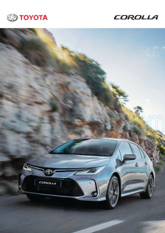 Cover of Toyota Corolla Car Brochure 2020.Pdf