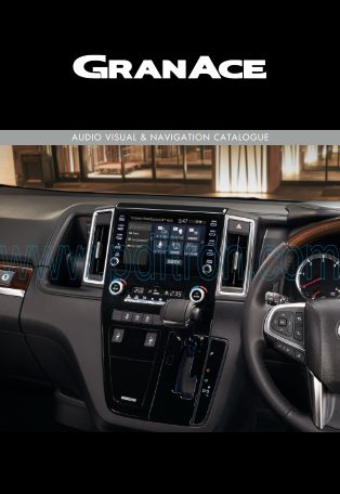 Cover of Toyota Granace Audio Visual Navigation Catalogue 2020.Pdf