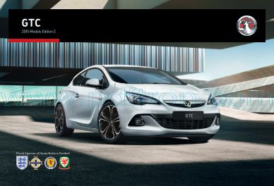 Cover of Vauxhall Astra Gtc Car Brochure 2014.Pdf