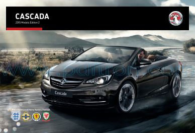 Cover of Vauxhall Cascada Car Brochure 2014.Pdf