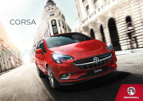 Cover of Vauxhall Corsa Car Brochure 2018.Pdf