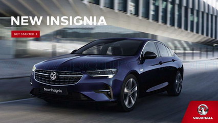 Cover of Vauxhall İnsignia Car Brochure 2020.Pdf