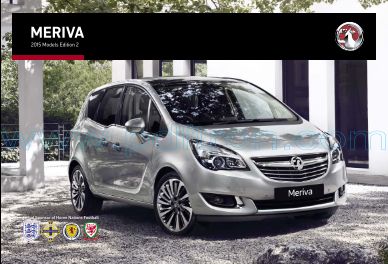 Cover of Vauxhall Meriva Car Brochure 2015.Pdf