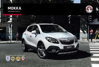 Cover of Vauxhall Mokka Car Brochure 2015.Pdf