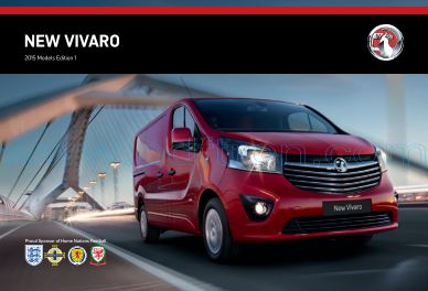 Cover of Vauxhall Vivaro Van Brochure 2014.Pdf