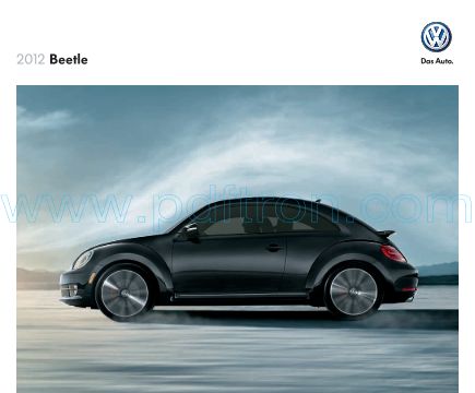 Cover of  Volkswagen Beetle 2012.Pdf