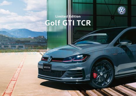 Cover of Volkswagen Golf Gti Tcr Limited Edition Car Brochure 2019.Pdf